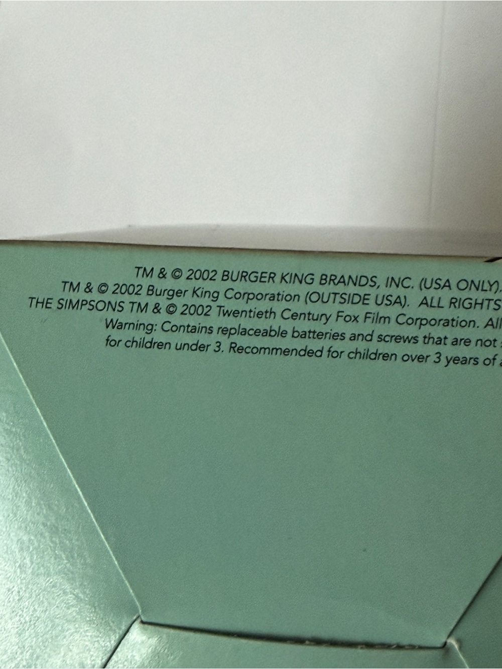 Original Burger King The Simpsons Family Drive Talking Watch 2002 (dead battery) - Picture 10 of 10